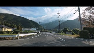 [シネスコ版]愛媛県道131号 別子山土居線(分断･一部未舗装)[倍速](2024.11.23)