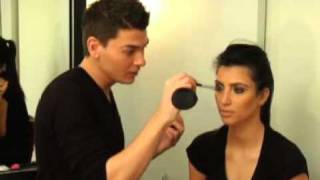 Mario Dedivanovic and Kim Kardashian makeup video part 3