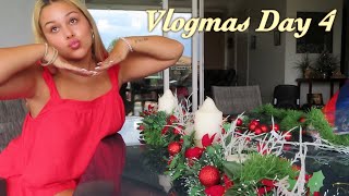 MAKING DIY CHRISTMAS DECORATIONS! Vlogmas Day 4