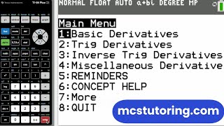Ace AP Calculus With This TI-84 Program: Complete Formula Guide #apcalculus #apcalculusbc #calculus