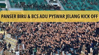 Detik Detik Panser Biru Memasuki Stadion Langsung Adu Pyswar sama BCS