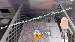 How To Make A Crib Bloxburg Not Useful Anymore
