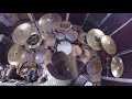 rhapsody holy thunderforce drum cover pedro tinello