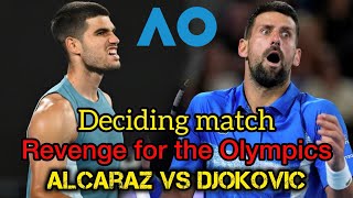 🔥Novak DJOKOVIC vs Carlos ALCARAZ HIGHLIGHTS BEFORE AO2025