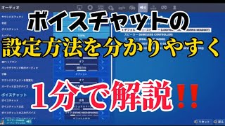 フォートナイト　ボイスチャットとテキストチャットについての説明！