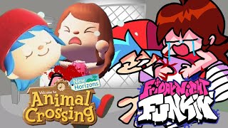 Goodbye World - Friday Night Funkin' in Animal Crossing Boyfriend is dead