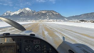 Winterflug - Mit der Katana nach St. Johann in Tirol und Zell am See