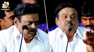 Vijayakanth Speech at Madurai Veeran Audio Launch | Premalatha | Latest Tamil Cinema News