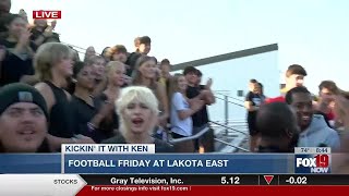 Kickin' it with Ken: Lakota East students hype up at pep rally before football game against Mason