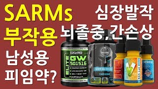 SARMs(삼스)는 부작용 없는 스테로이드가 맞을까? SARMs의 종류와 효능 부작용