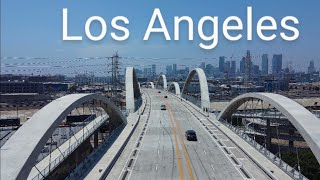 6th Street Bridge in Los Angeles | Drone Video