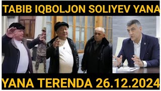 TABIB IQBOLJON SOLIYEV YANA TERENDA BU NIMA QILDI #tabib