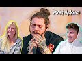 MOM REACTS TO POST MALONE! - (Psycho,Congratulations,White Iverson)