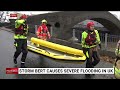 storm bert causes severe flooding in uk