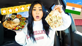 Going To The BEST Reviewed *INDIAN Restaurant* In My City! *MUKBANG*