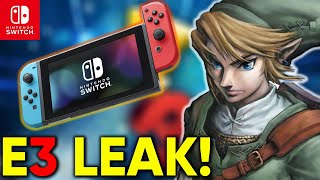 Nintendo Switch FOUR BIG E3 2021 Leaked Games...