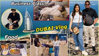 ✈️Dubai Vlog Ep.1: Hair Transformation, Packing, Business Class \u0026 Day 1 in Dubai! 🇦🇪✨