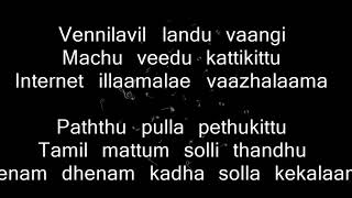 Namma Veettu Pillai - Gaandakannazhagi Instrumental | Karaoke with Lyrics