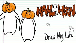 HALLOWEEN LEGENDS JACK O LANTERN ORIGIN 🎃 Draw My Life How to Carving a Pumpkin