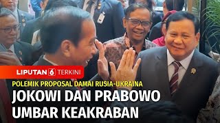 Momen Keakraban Jokowi dan Prabowo di Malaysia