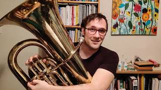 Tuba- E Major Scale