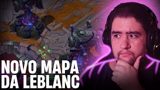 TESTEI O NOVO MAPA DA ROSA NEGRA COM TEASER PRO REWORK DA LEBLANC, MAS...