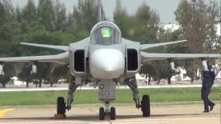 RTAF Gripen Solo Display 100 ปีการบิน @ ดอนเมือง 02-07-12