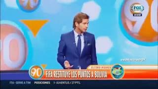 El Papelón de 90 minutos: La confusión por fallo de la FIFA contra Bolivia