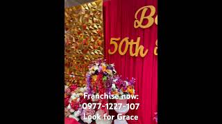 20th year Anniv For franchise opportunities, please contact us at 0977-1227-107 and ask for Grace.