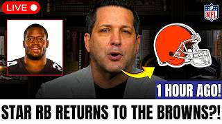 MASSIVE MOVE! BROWNS BRINGING BACK FORMER STAR RUNNING BACK TO HELP CLEVELAND MAKE A PLAYOFF RUN?!
