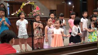 2014 年德生教會主日學幼幼班父親節獻唱