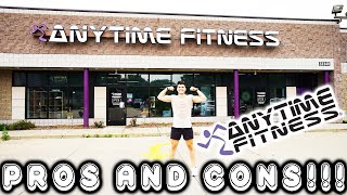 ANYTIME FITNESS PROS AND CONS!!! (THE GOOD, THE BAD, THE UGLY!)
