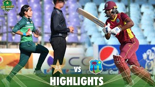 Full Highlights | Cool & Cool Pakistan Women vs West Indies Women | 3rd ODI | PCB | MA2T