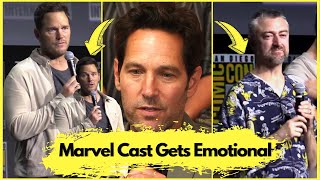 Marvel Cast Gets Emotional Talking About Their Last MCU Movie | SDCC 2022
