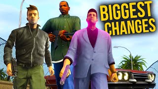 GTA Trilogy: Definitive Edition - 5 BIGGEST CHANGES [4K]