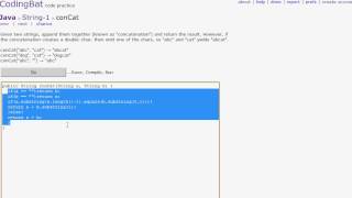 CodingBat.com Java Puzzles 12