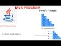 Java Program to Print Floyd's Triangle!!Structure like right angled triangle!!
