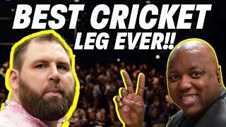 BEST CRICKET LEG EVER!!! | ALEX SPELLMAN VS LEONARD GATES