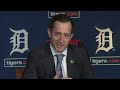 full press conference tigers introduce gm jeff greenberg as scott harris expects true partnership