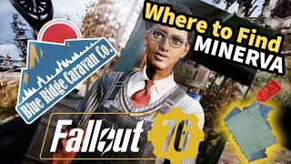 Where Is The NEW VENDOR In Fallout 76 (How To Find Minerva And What She Sells) Gold Bullion Vendor