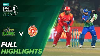 Full Highlights | Multan Sultans vs Islamabad United | Match 29 | HBL PSL 7 | ML2T