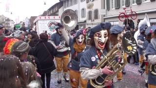 Guggemusig Aerdwybli Schränzer Thürnen @ Sissacher Fasnacht (22.02.2015)