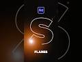 Create Epic Lens Flare Stroke Titles in After Effects #tutorial