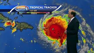 Watch: Heavy showers continue; Irma remains powerful