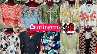 BURLINGTON NEW ARRIVALS‼️NEW DESIGNER FASHION BLOUSES/TOPS FOR LESS $8😱BURLINGTON SHOPPING 🛍️ 2026