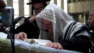 Rabbi Yechezkel Roth Saying Tehillim in Bobov (48)