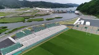 RUGBY WORLD CUP JAPAN2019 at Kamaishi stadium