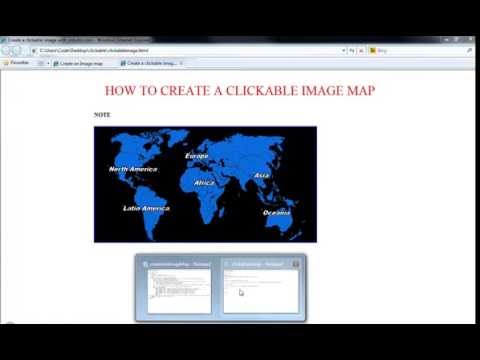 How to create a clickable image map with html How to create a clickable image map with html