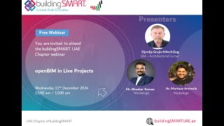 buildingSMART UAE Free webinar   openBIM in Live Projects