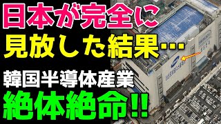 【海外の反応】「日本を舐めるな！」韓国が日本から盗んだ技術で国策として育てた半導体産業が崩壊寸前に！